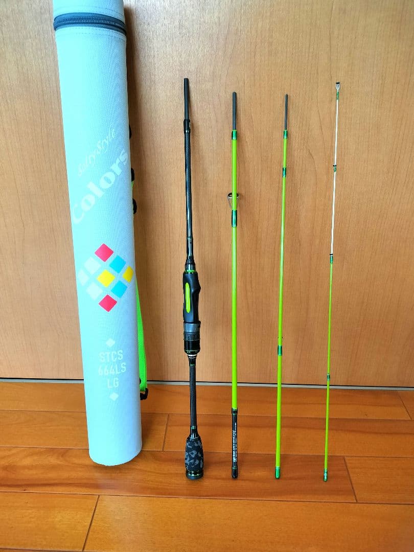 【美品】ABU ソルティスタイル Colorsカラーズ STCS-664L-LG