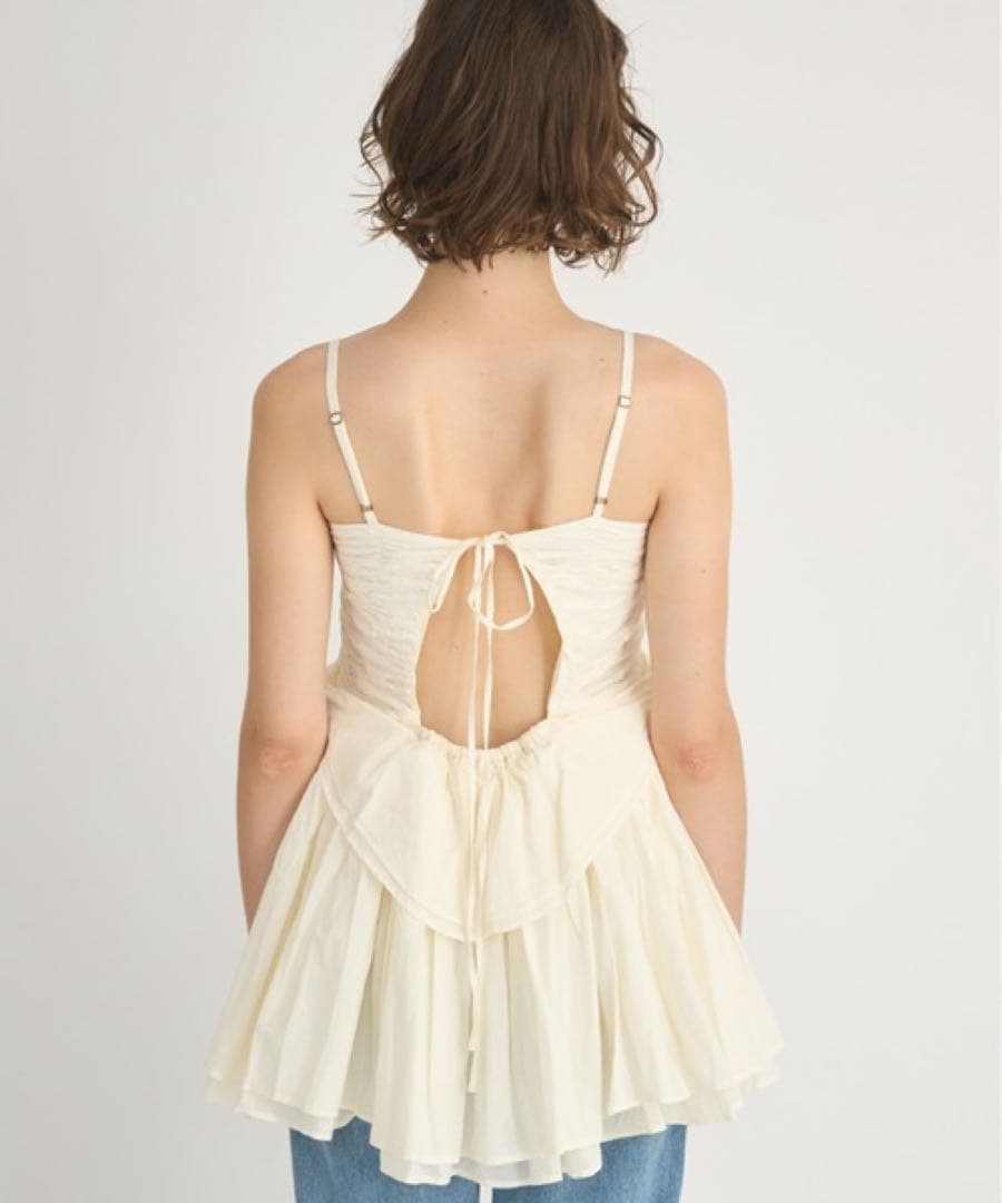 crinkle crinkle crinkle コルセットキャミソール