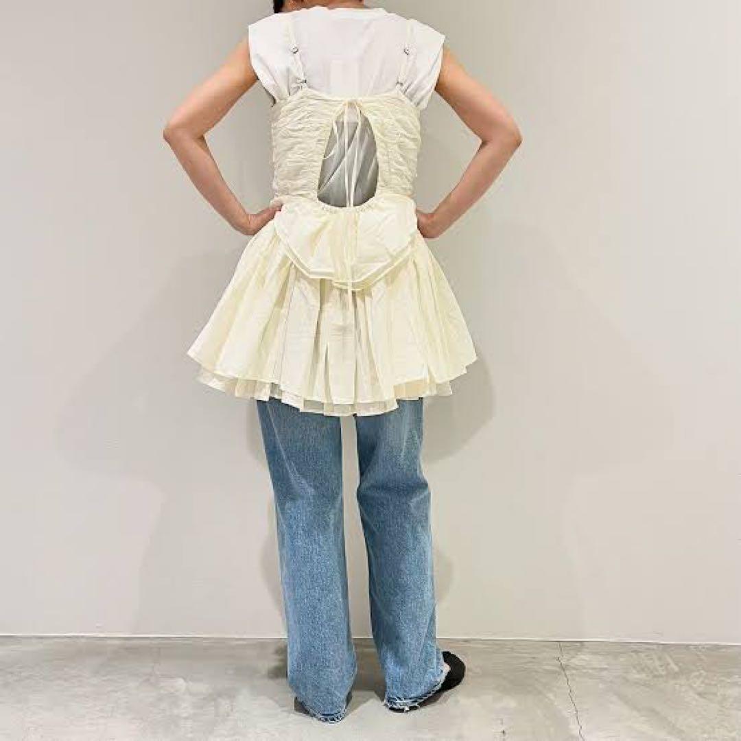 crinkle crinkle crinkle コルセットキャミソール