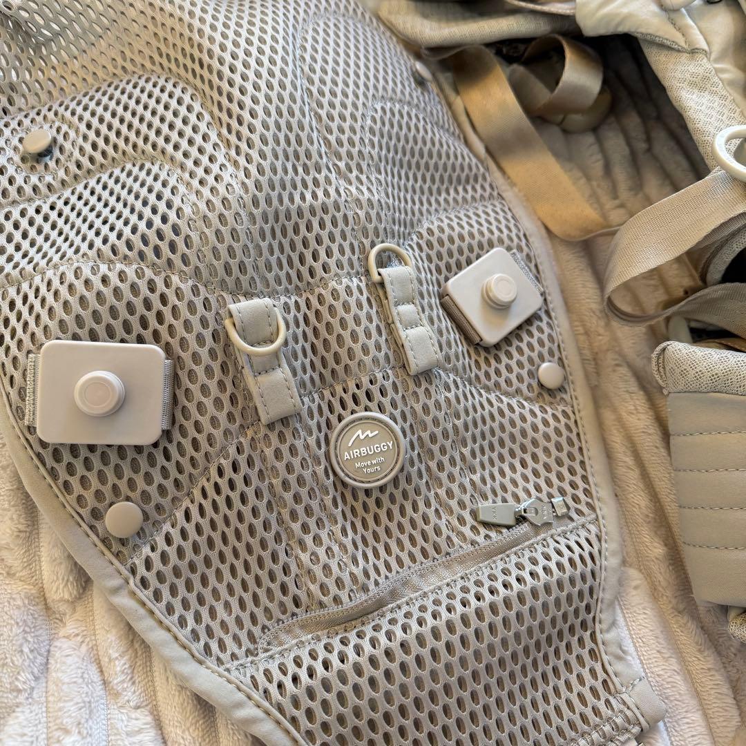 【美品　ほぼ未使用】エアバギー　抱っこ紐 ベビーキャリア　AIR BUGGY