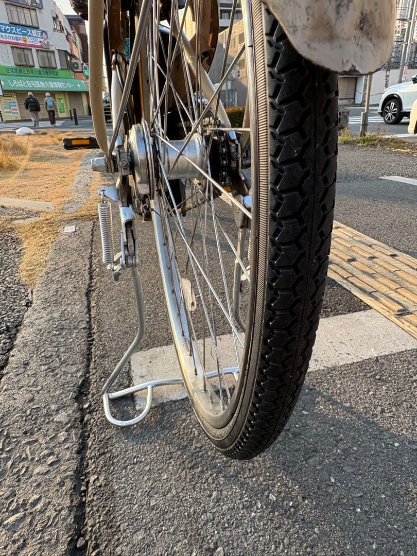 中古YAMAHA電動アシスト自転車　12.8Ah 大阪　014番