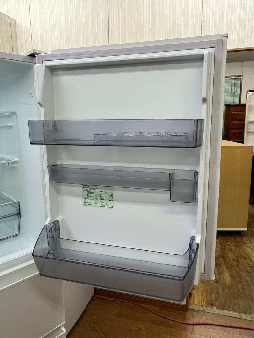 #23 3ドア TOSHIBA 2021年 326L GR-T33SC(WT)