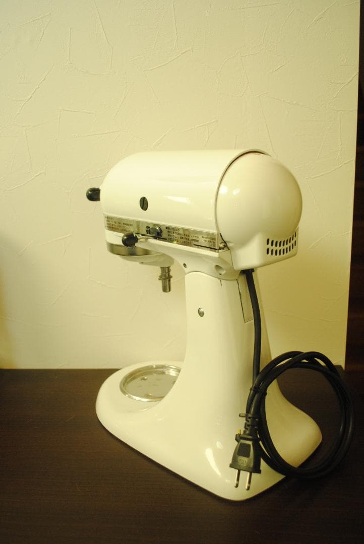 キッチンエイド Kitchenaid　9KSM95　白色　中古品