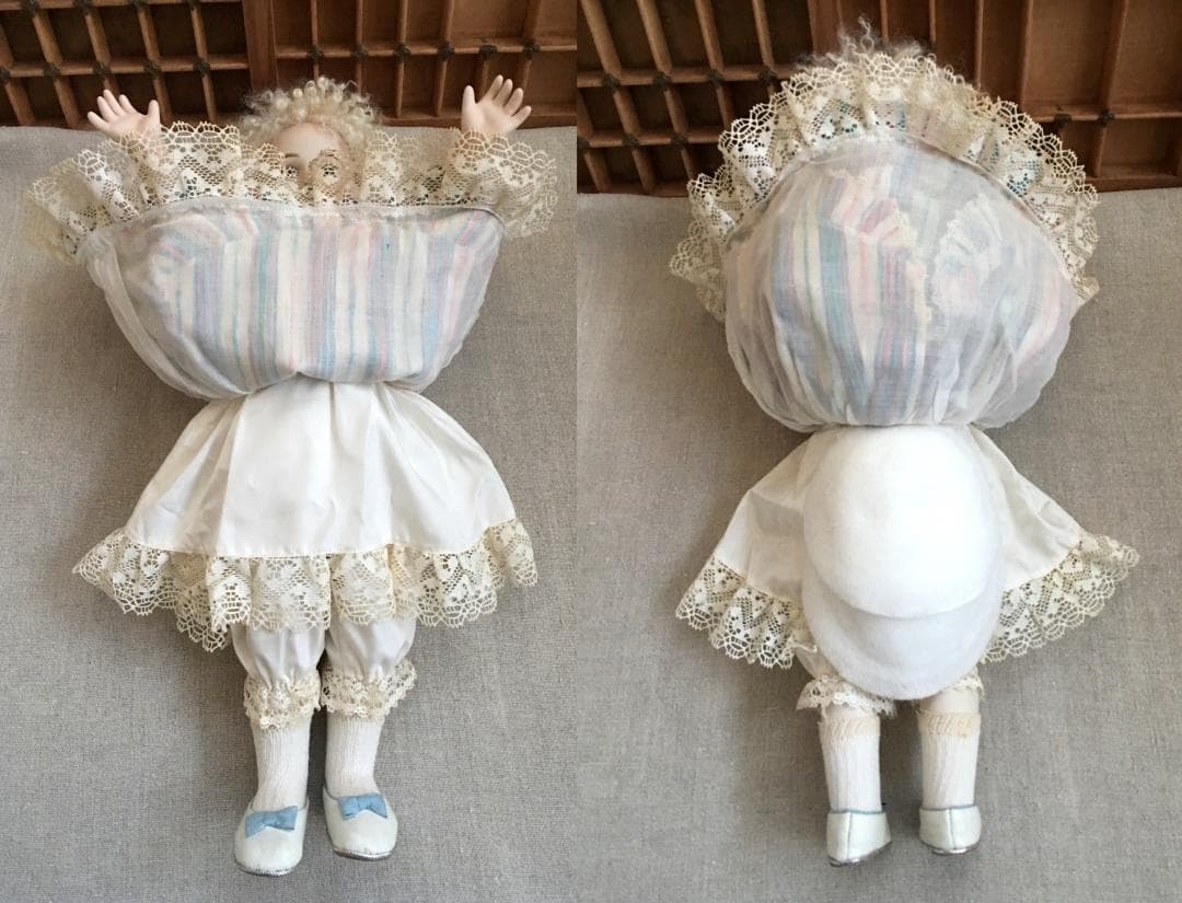 ビスクドール (1118-43br) サイズ 約43cm 作家様モノです。