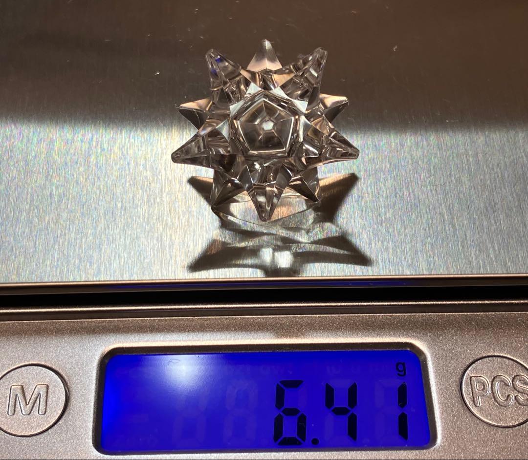 ヒマラヤ　ガネッシュヒマールラパ産　アステロイド水晶　高透明度6.41g 28㎜