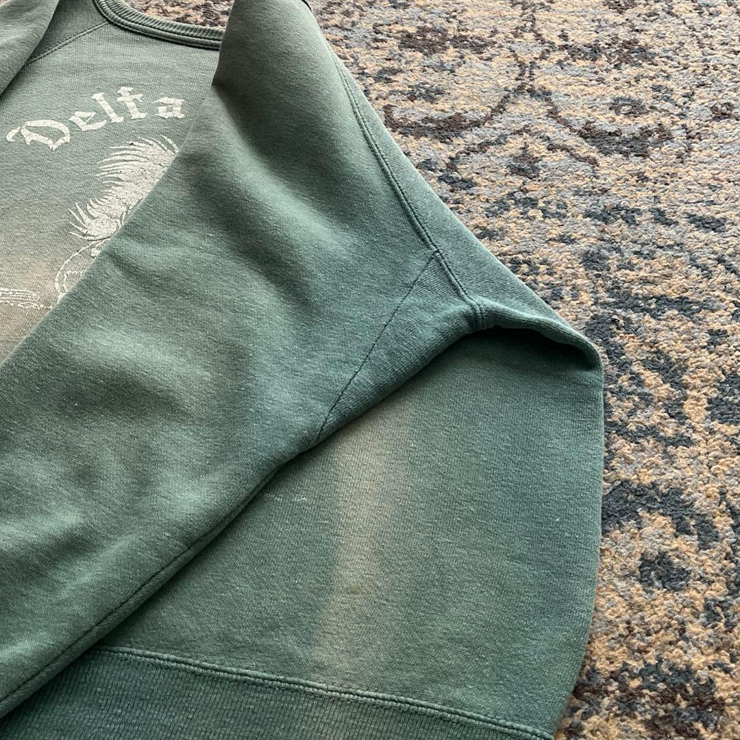 60s スウェット モンスタープリント ガゼット フェード 検 50s 40s