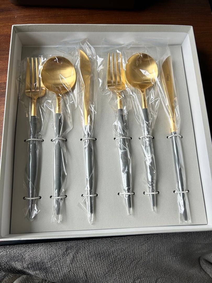 Cutipol ゴールドカトラリーセット 6点