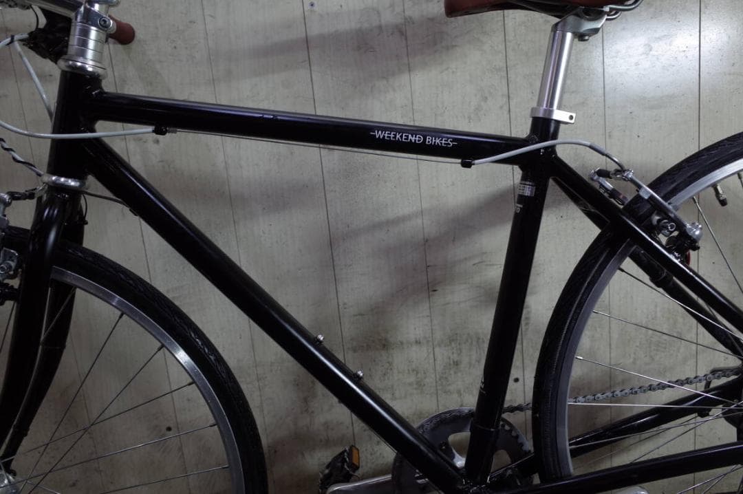 あさひ製WEEKEND アルミ700C 7速 470mm AUTO LED仕様