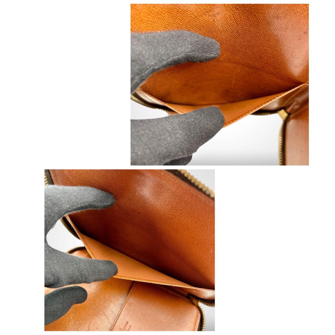 ルイヴィトン モノグラム パスポートケース ラウンドジップ ヴィンテージ 廃盤