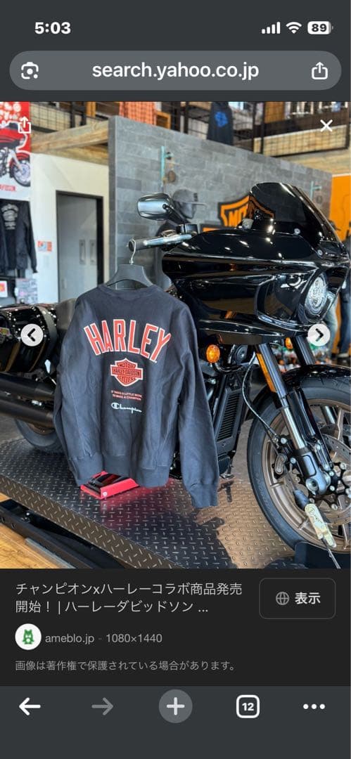 トップス Harley-Davidson Champion Reverse Weave