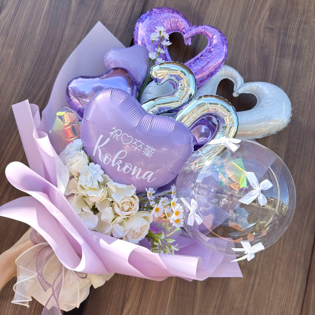 専用♡卒業式❤︎バルーンブーケ花束｜風船 ギフト お祝い 誕生日 推し活 ピンク