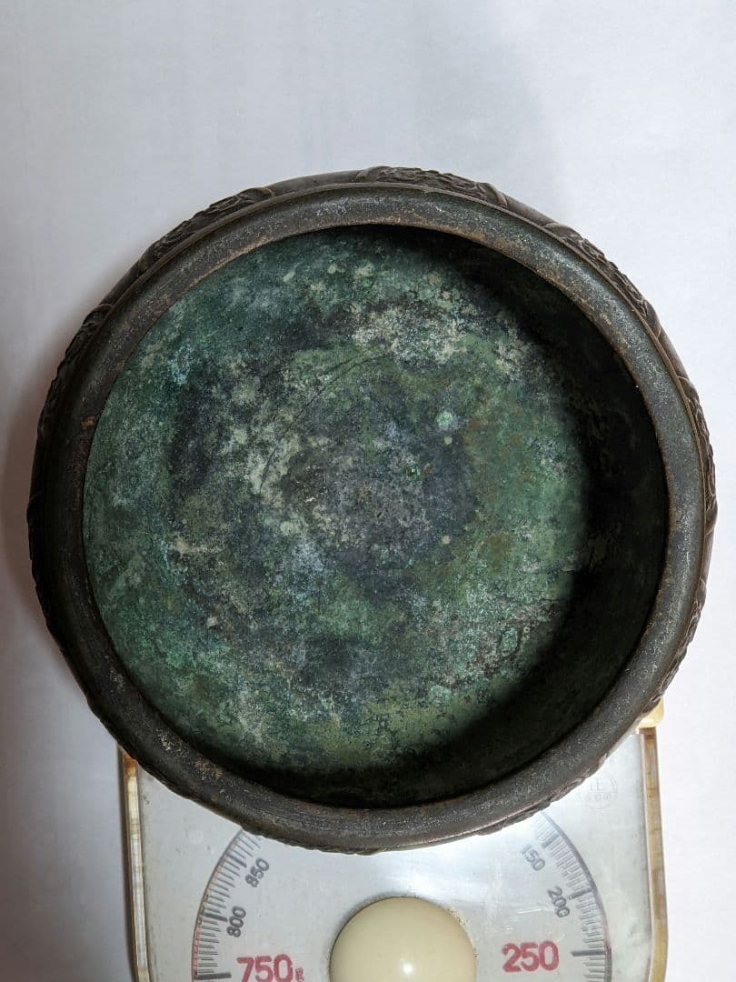 ♦江戸時代 三ツ足 香炉 火入 銅器 銅製 真鍮 コレクション骨董品アンティーク