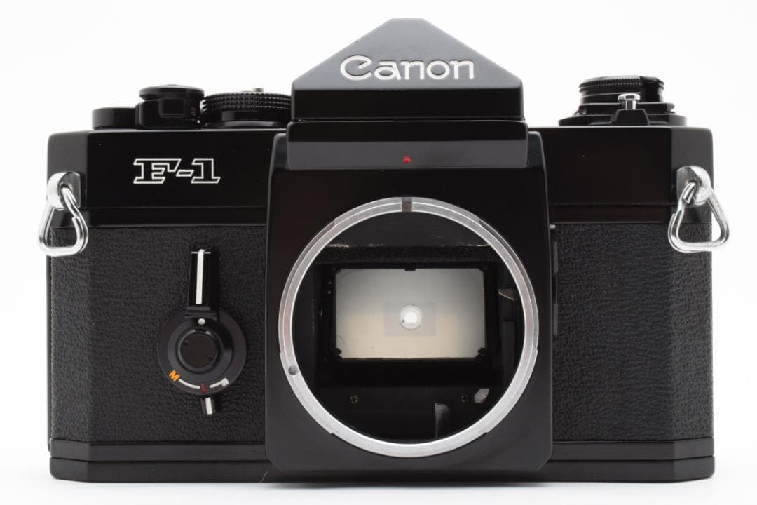 超美品 CANON F-1 後期型 フィルムカメラ モルト新品交換済 M201