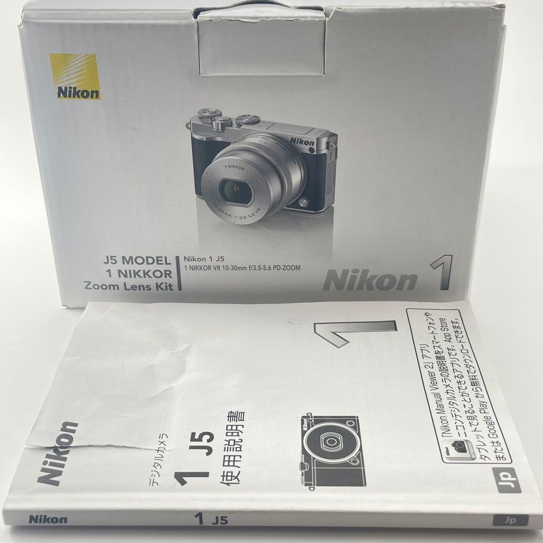 【ショット数200・返品保証】Nikon1 J5 標準レンズキット