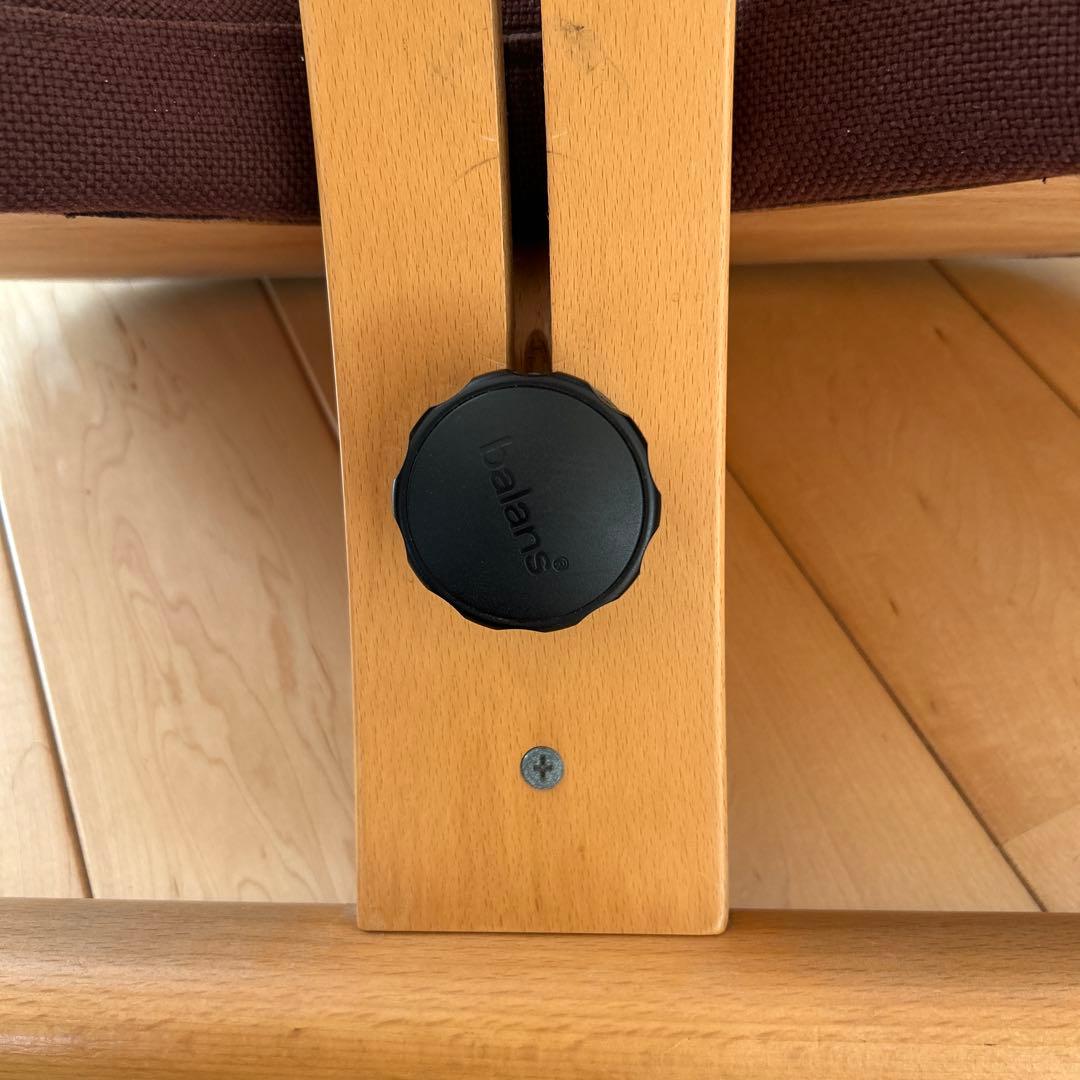 美品！姿勢矯正 バランスラボ バランスチェア バランスイージー ブラウン　取説付