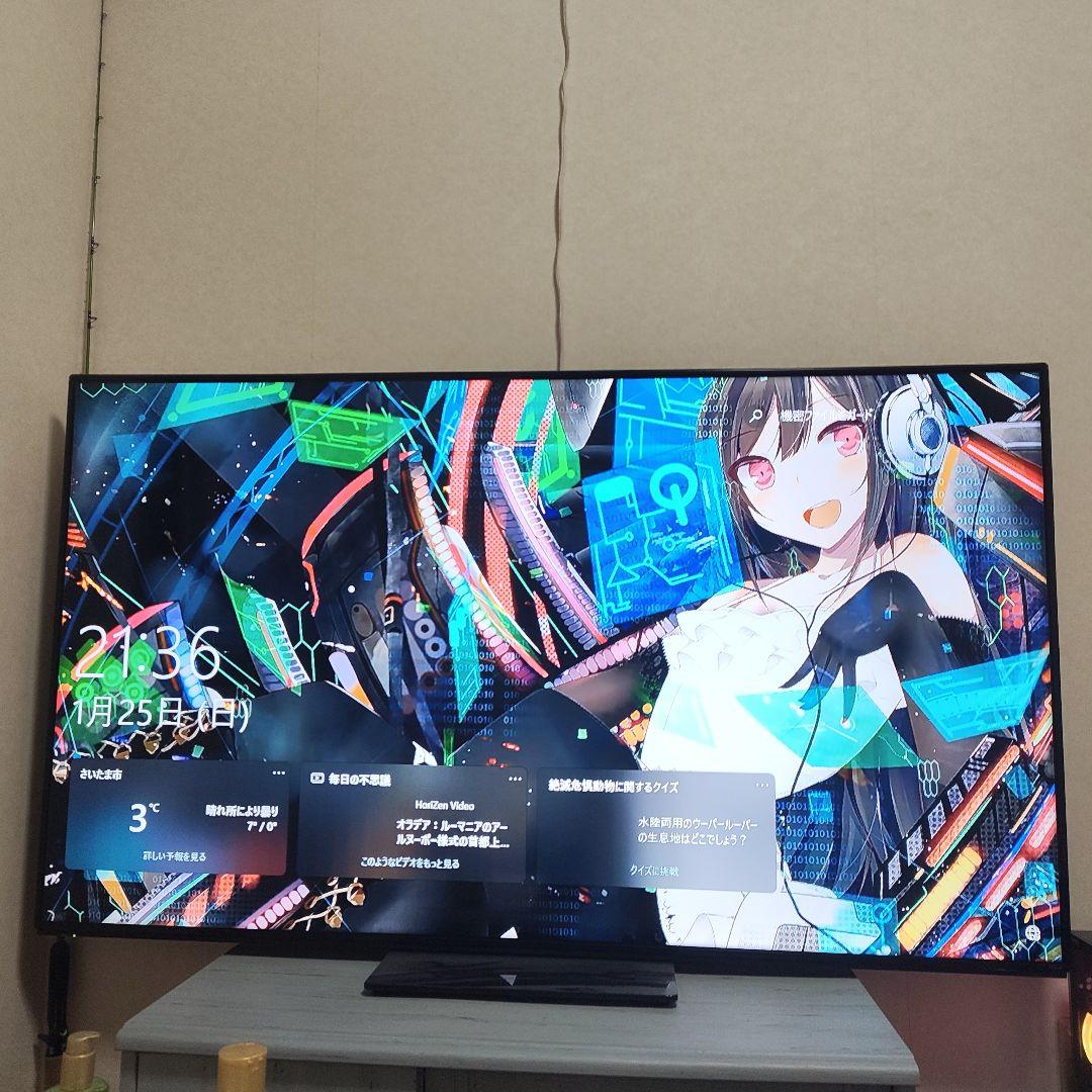 panasonic65v型液晶モニターTH-65LFE7デジタルサイネージ