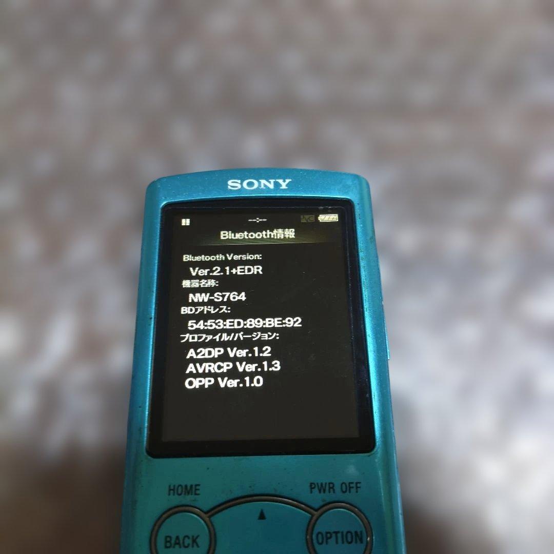 ソニーウォークマン　NW−S764初音ミクモデル　管理ナンバー806