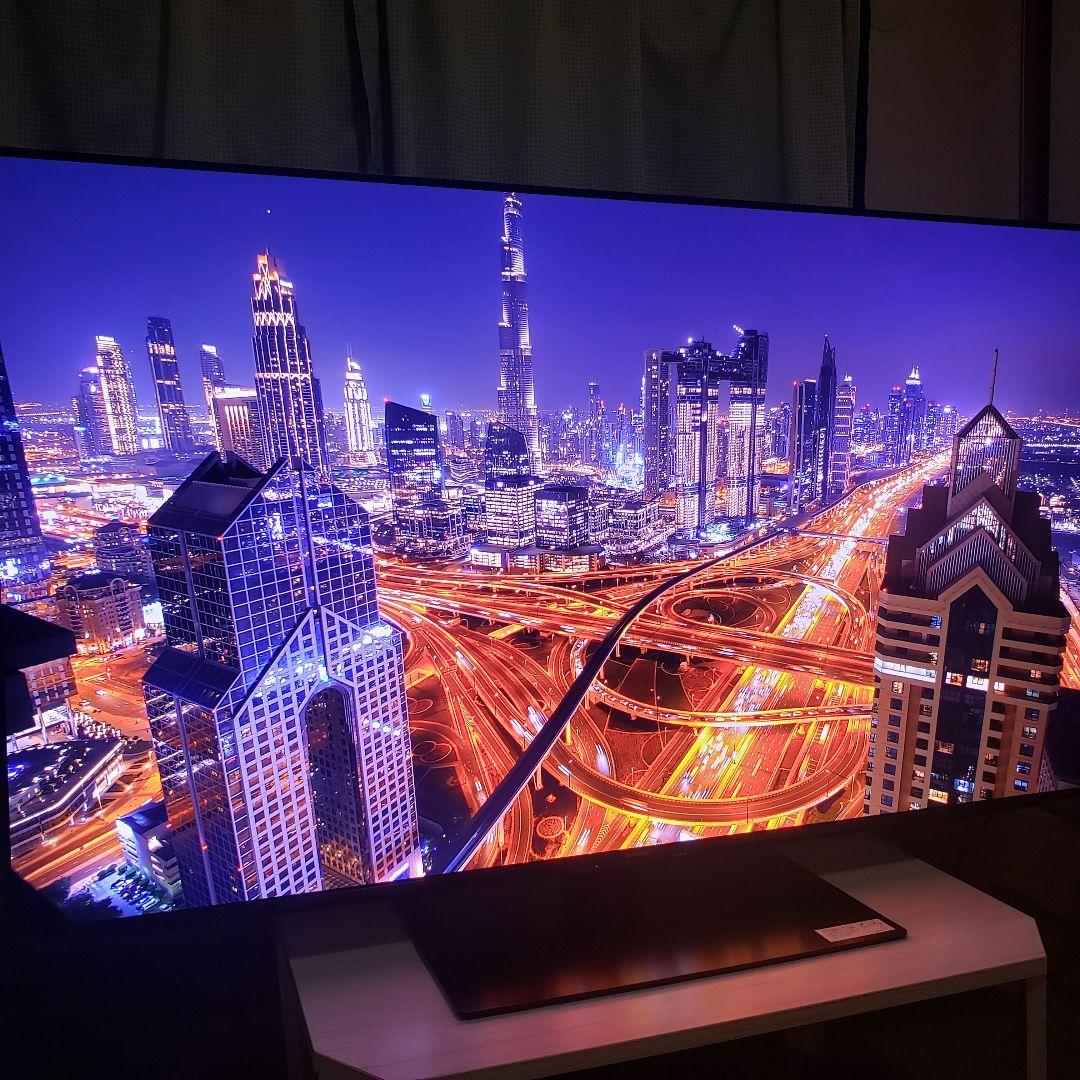 SHARP有機ELテレビOLED-4T-C55FQ1/2024年製★未使用に近い