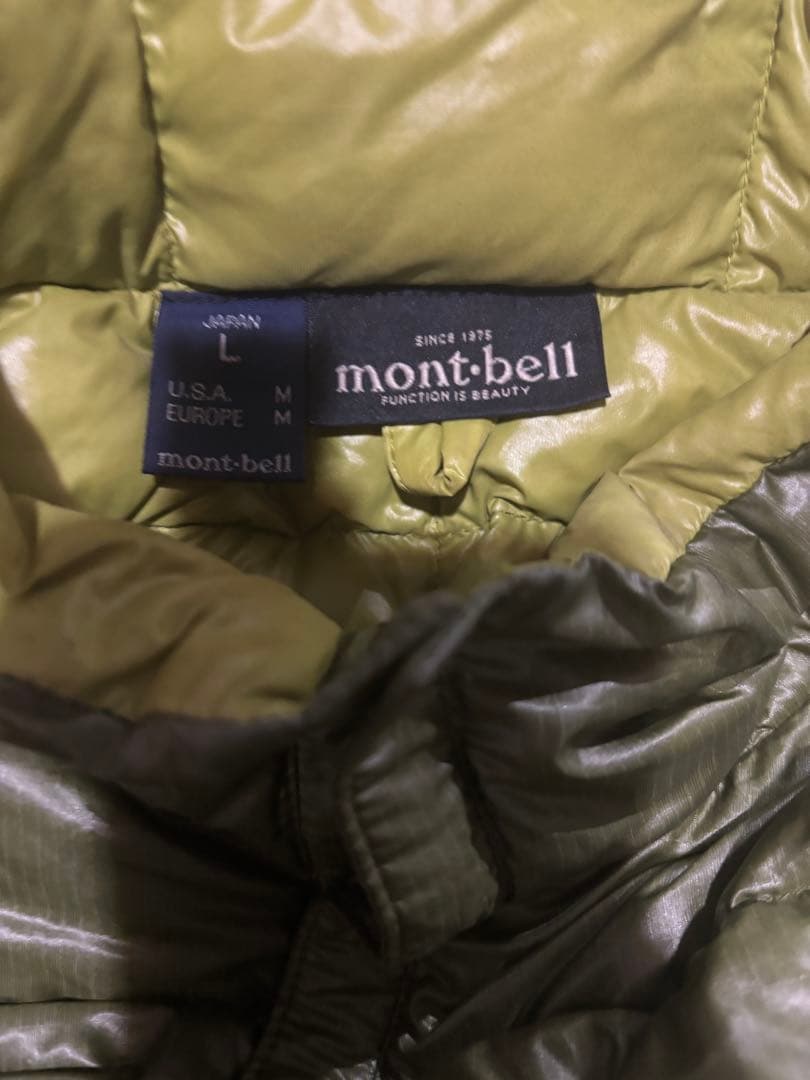 montbell ダウン　L