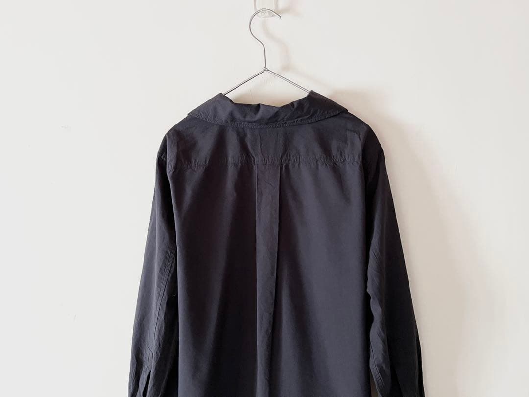 新品タグ付 マーガレットハウエル ソフトコットンタイプライターシャツ 2024