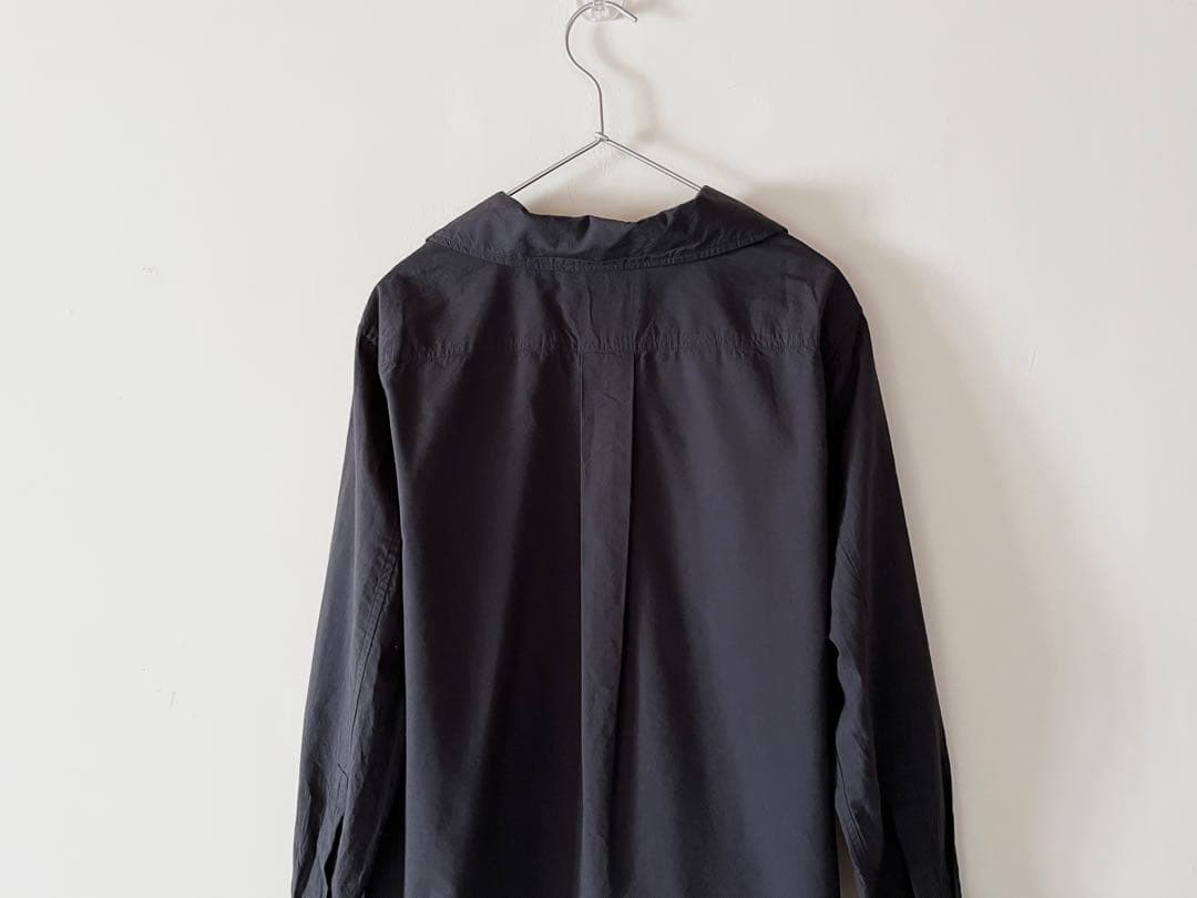 新品タグ付 マーガレットハウエル ソフトコットンタイプライターシャツ 2024