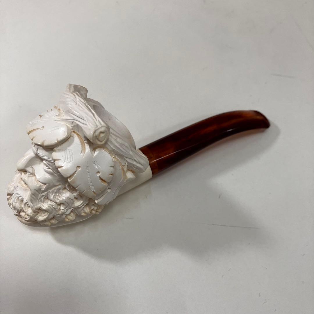 Meerschaum Pipe ミアシェルム パイプ 海泡石 専用ケース付