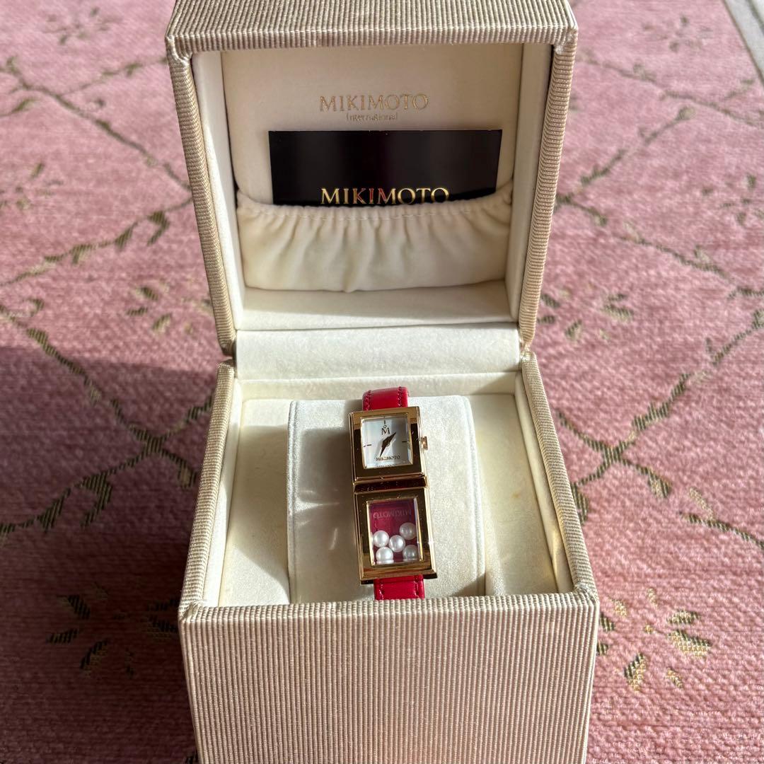 保証書　MIKIMOTO マルチフォームウォッチ　ゴールド色