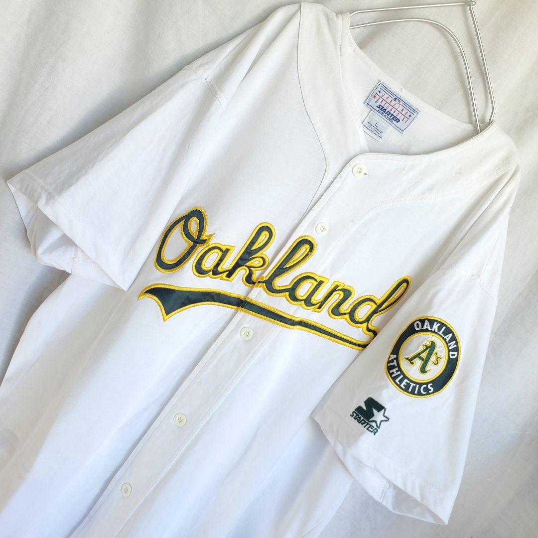 90s MLB STARTER オークランド・アスレチックス ユニフォーム