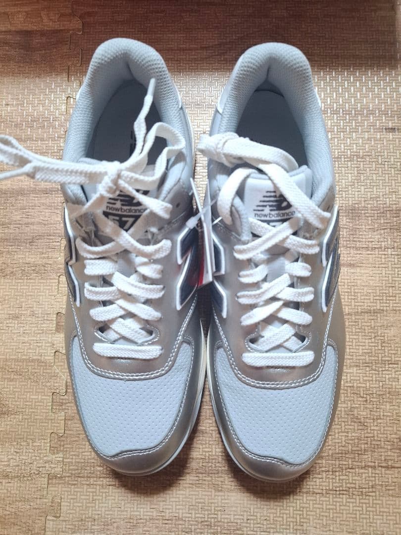 新品★new balance ゴルフシューズ スパイクレス 24.5cm