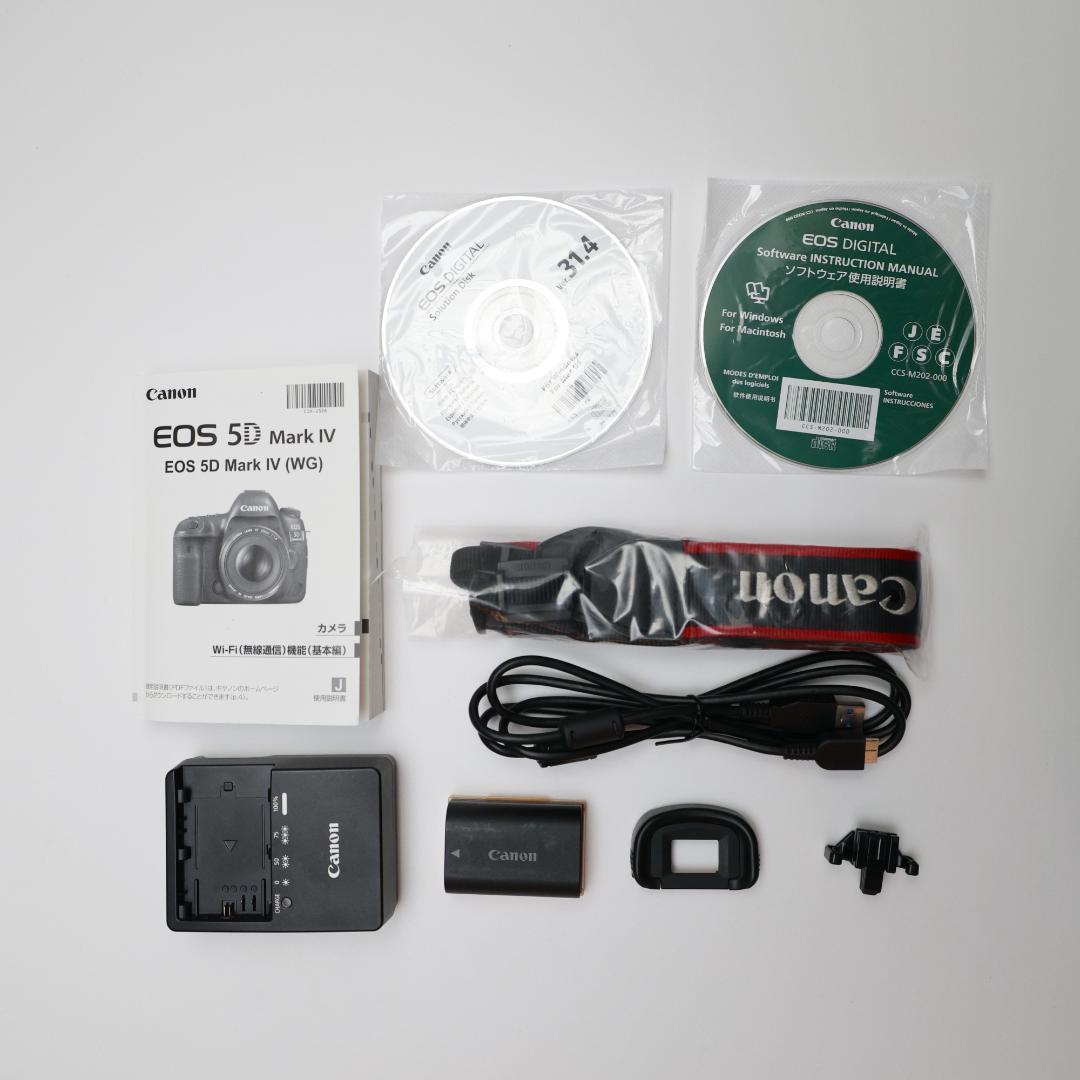 箱・付属品あり Canon EOS 5D Mark IV 本体