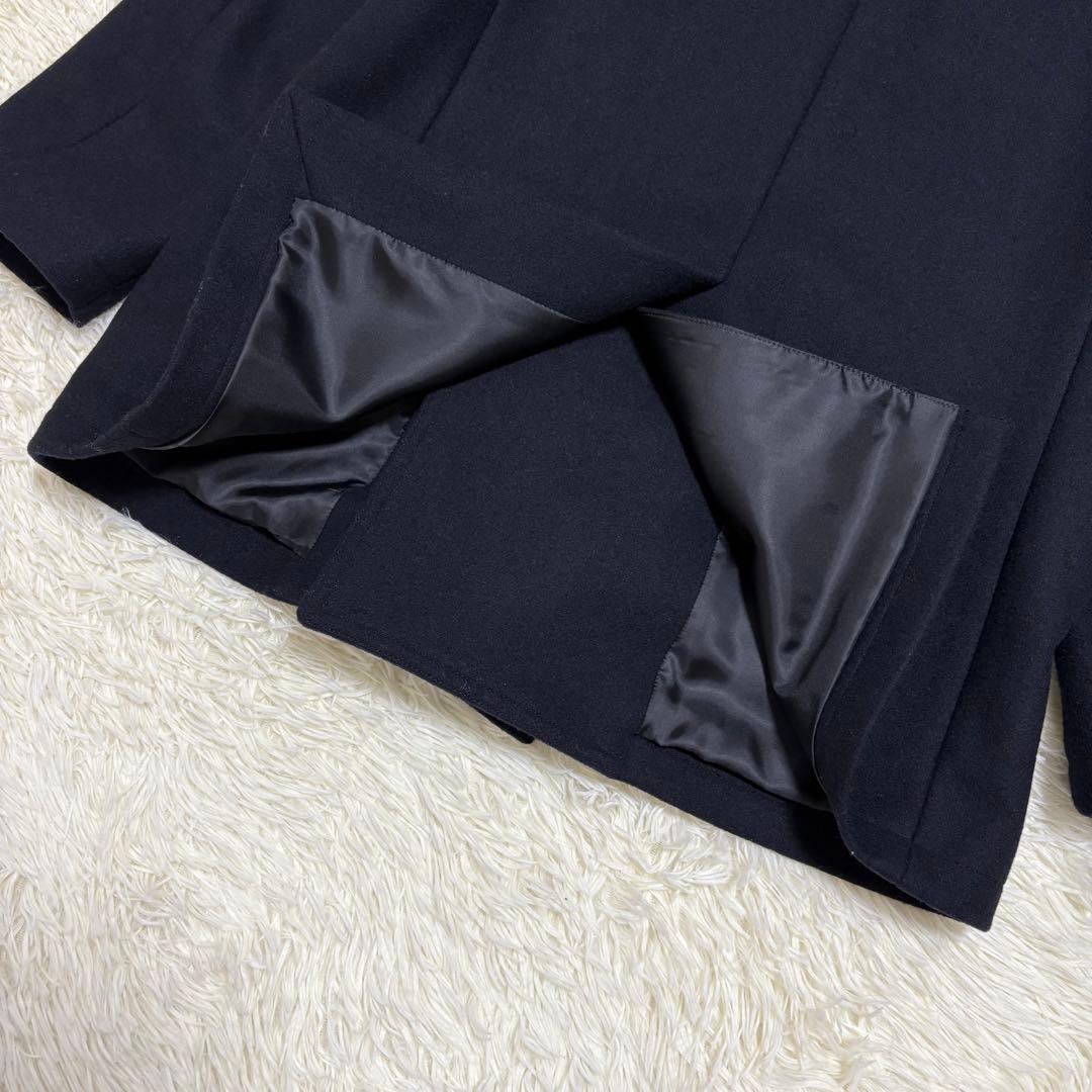 美品 ブルックスブラザーズ ピーコート ネイビー　ウール メンズ ダブル S