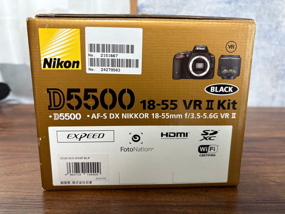 Nikon D5500 付属品完備セット