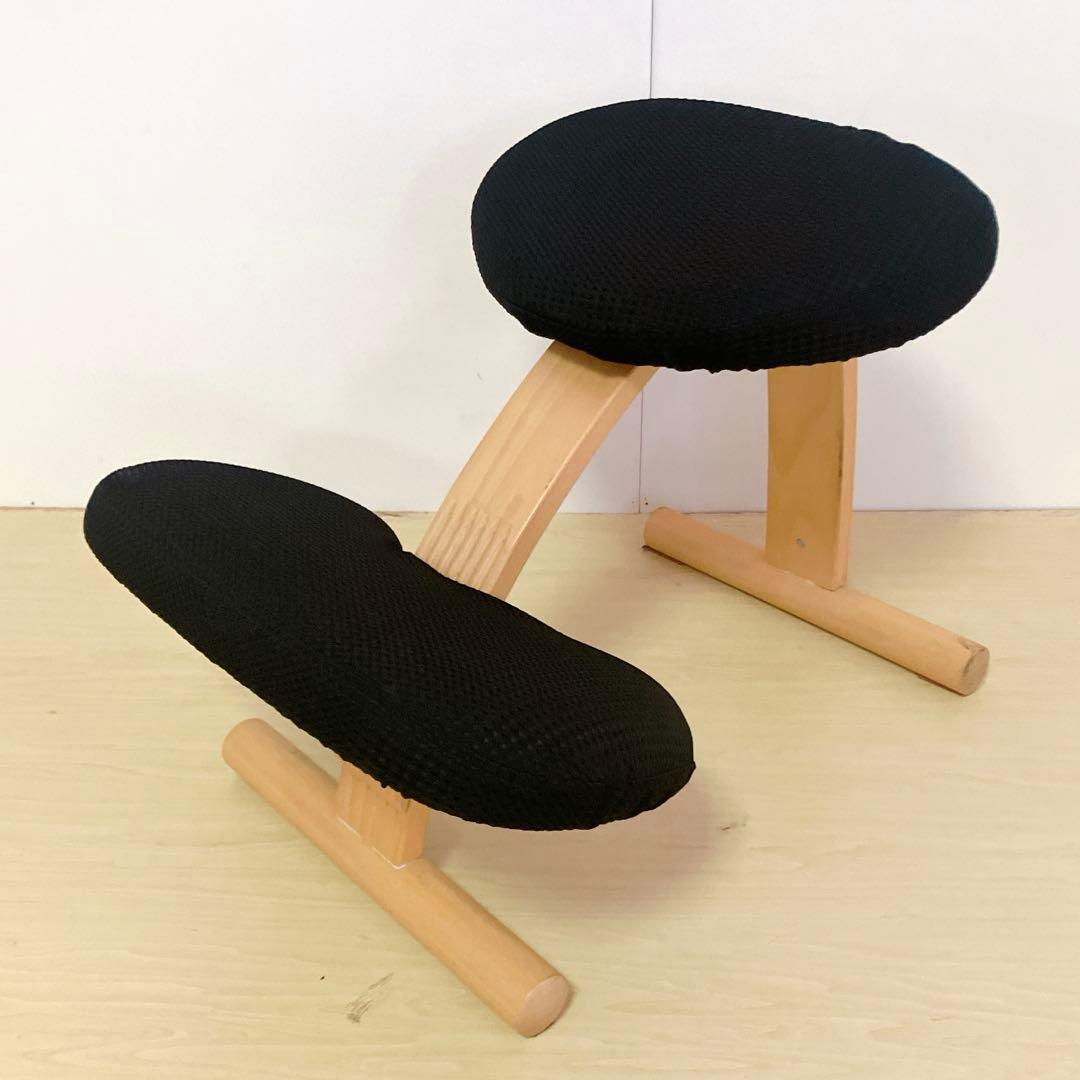 Rybo リボ　バランスチェアイージー　姿勢矯正　 デスクチェア　カバー新品