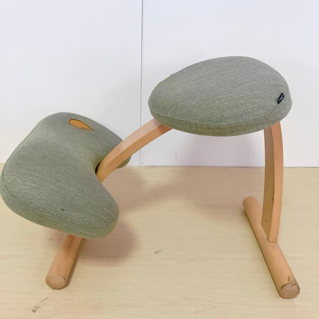 Rybo リボ　バランスチェアイージー　姿勢矯正　 デスクチェア　カバー新品