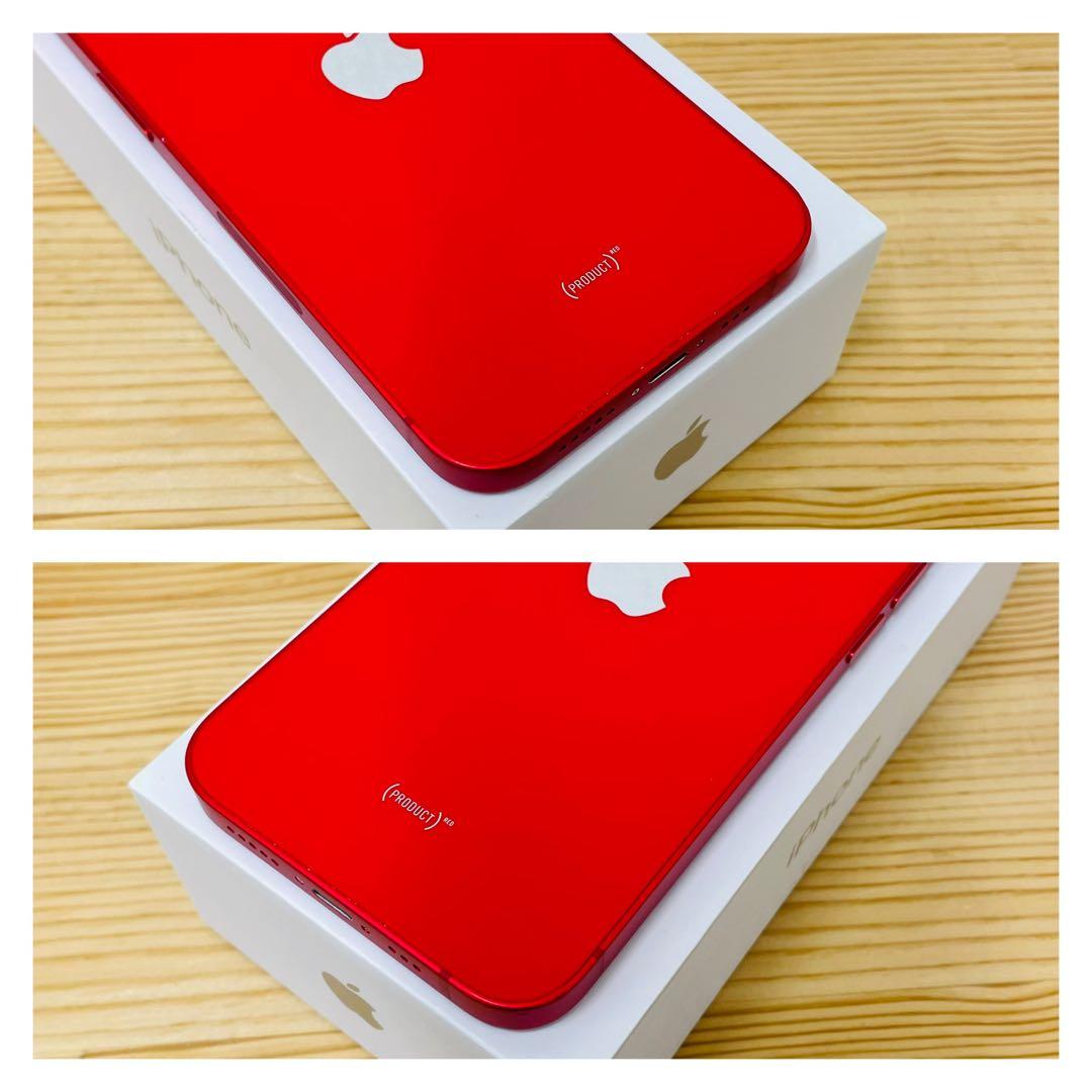 B 純正100% iPhone 14 レッド　128 GB SIMフリー　本体