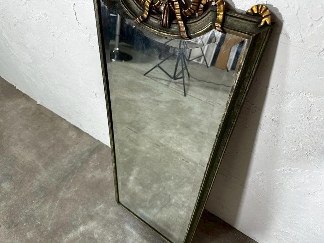 『イタリア製』壁掛けミラー ミラー 鏡 姿見 ヴィンテージ RWmis16