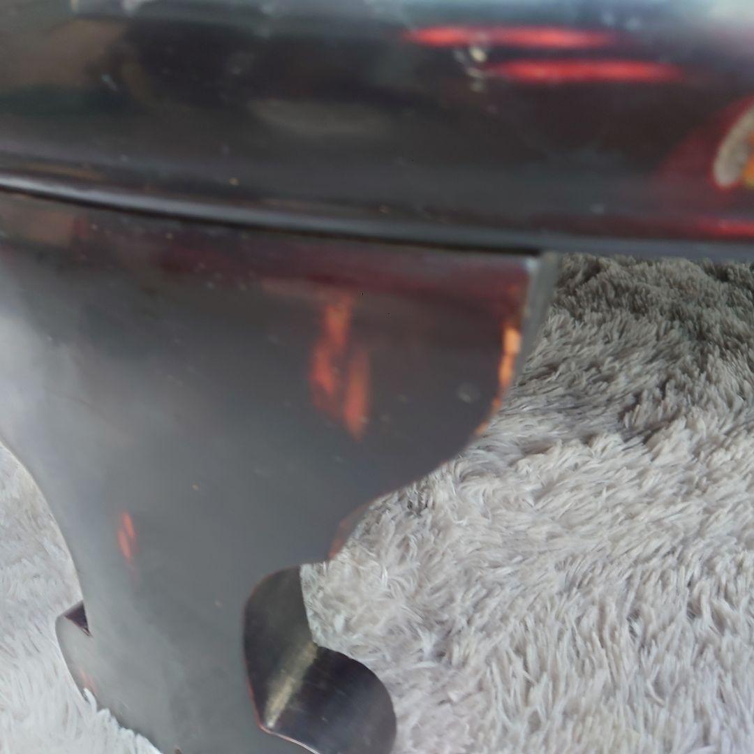 送料込　円卓　鯉　木彫り　アンティーク家具　直径120cm