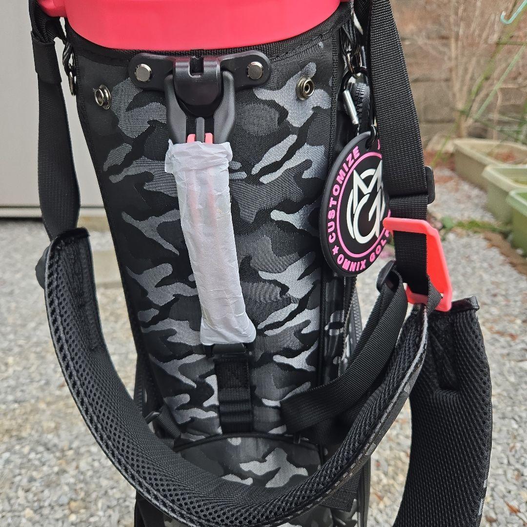 【新品】OMNIX オムニックス カモ スタンドバッグ 8.5型 キャディバッグ