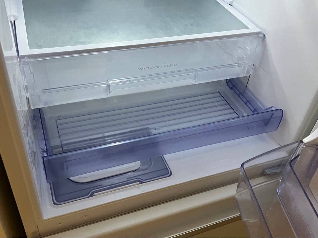 三菱ノンフロン冷凍冷蔵庫　MR-CX-33G-W美品！