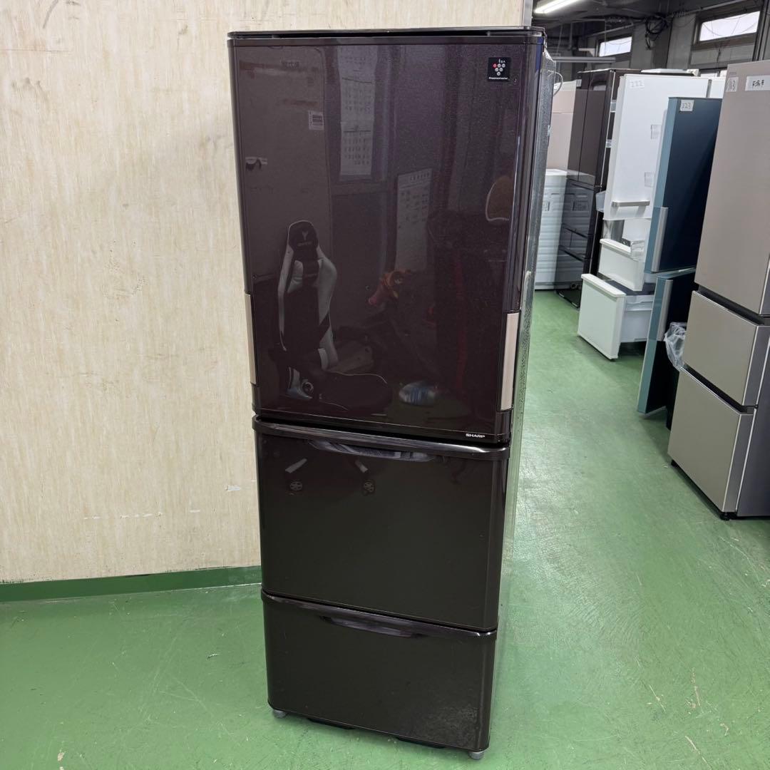 229★2016年製★シャープ　冷蔵庫　大型　3ドア　自動製氷　右、左開き