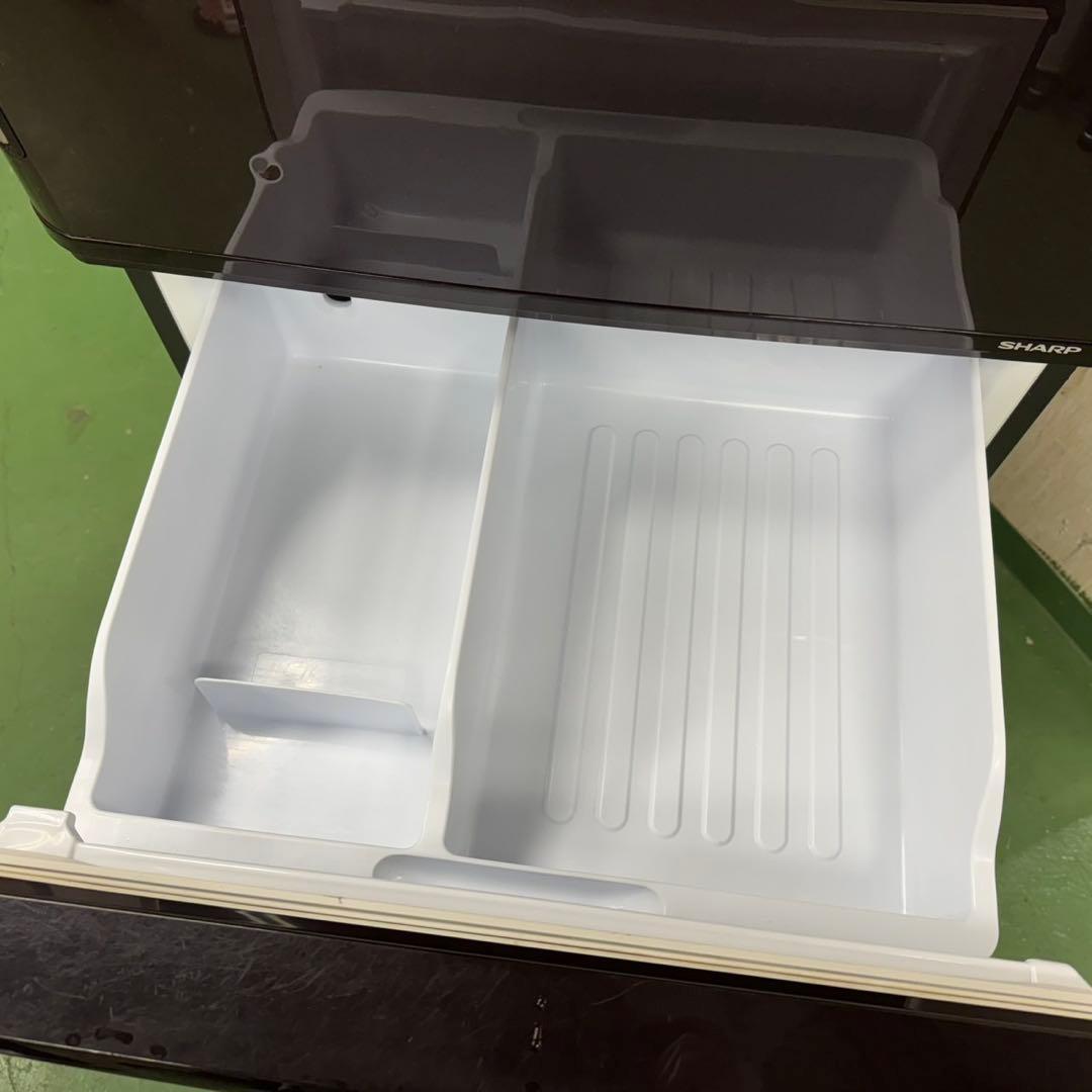 229★2016年製★シャープ　冷蔵庫　大型　3ドア　自動製氷　右、左開き