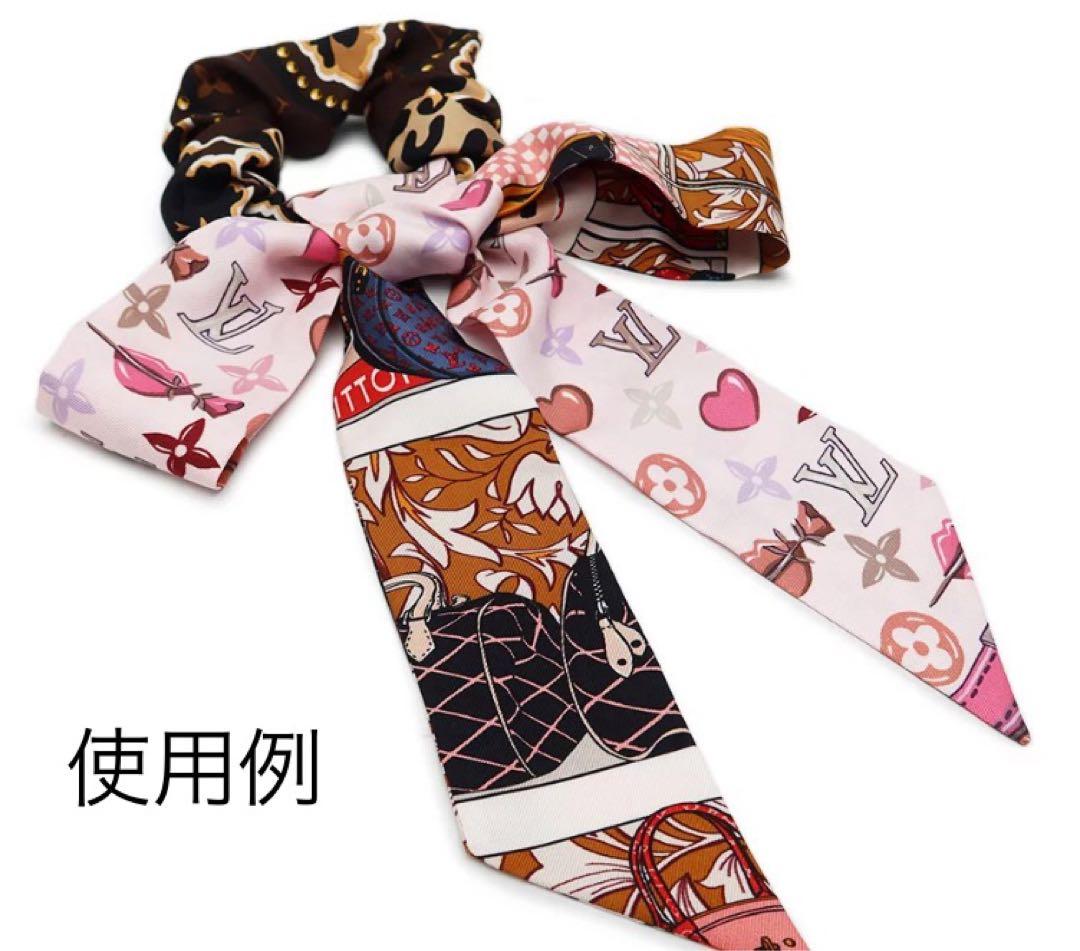 LOUIS VUITTON ルイ・ヴィトン モノグラム シルク シュシュ