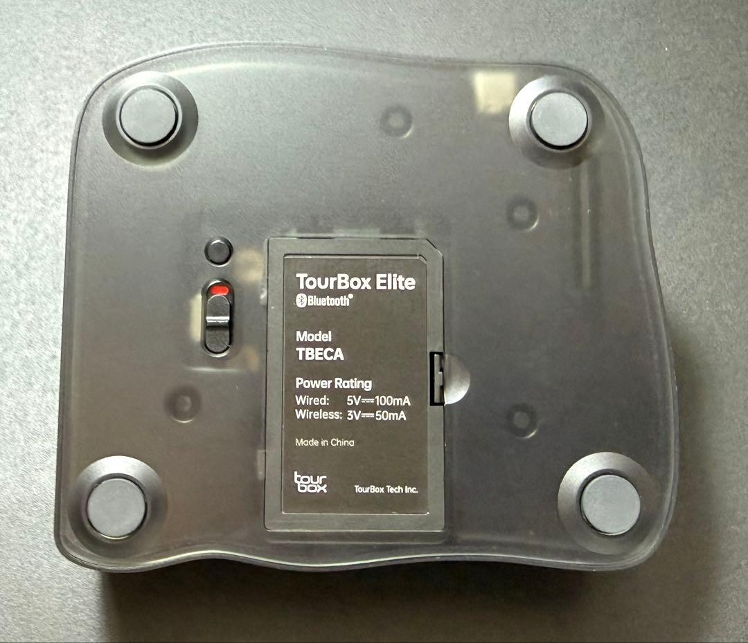 【美品】TourBox Elite フラッグシップモデル クリア