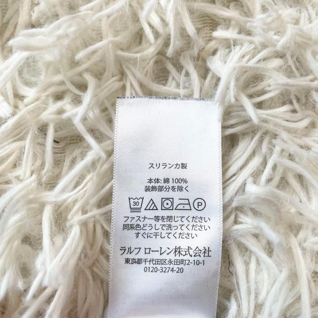 ポロラルフローレン ポロベア刺繍 ハーフジップスウェット ネイビー M相当