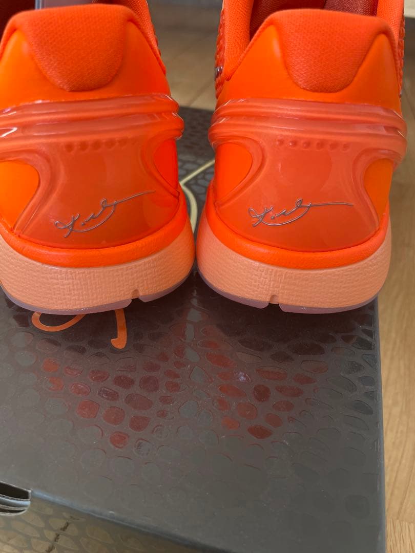 nike kobe6 gs プロトロ　トータルオレンジ　kids 23.5cm