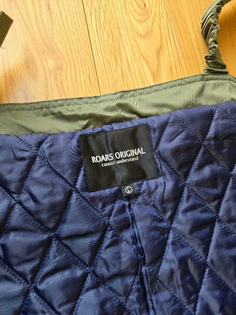 【美品】ROARS ORIGINAL ミリタリーナイロンオーバーオール