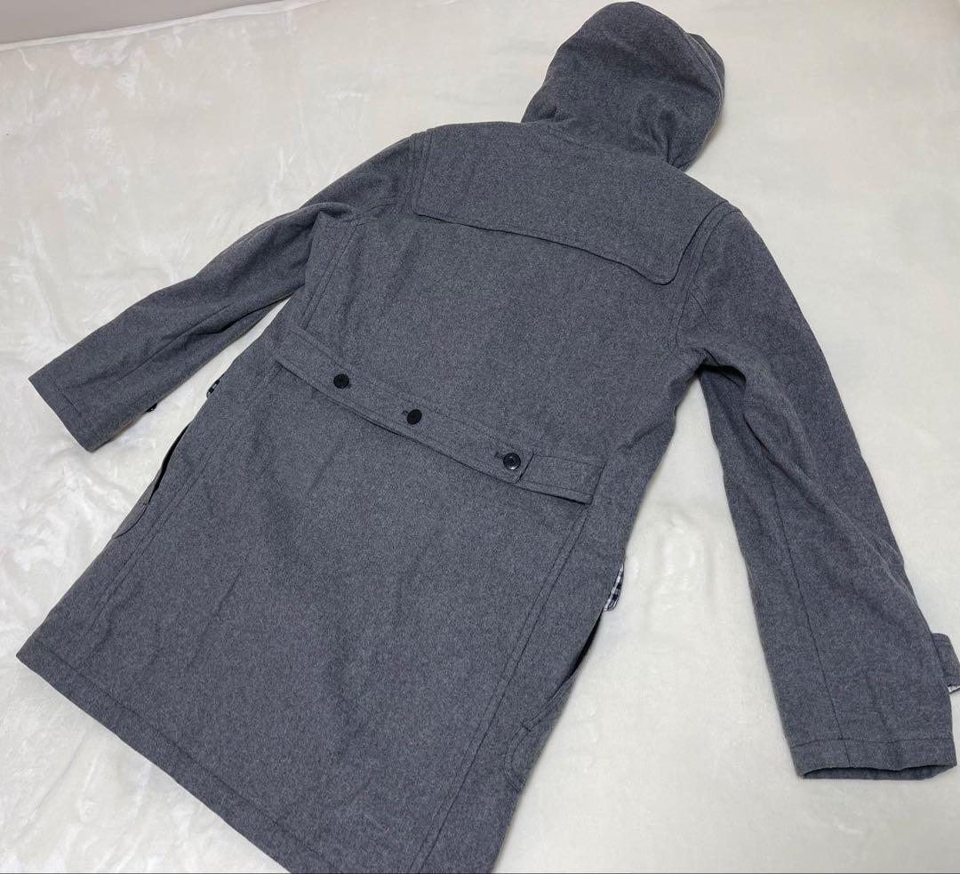 BURBERRY BLACK LABEL グレー ダッフルコート Lサイズ