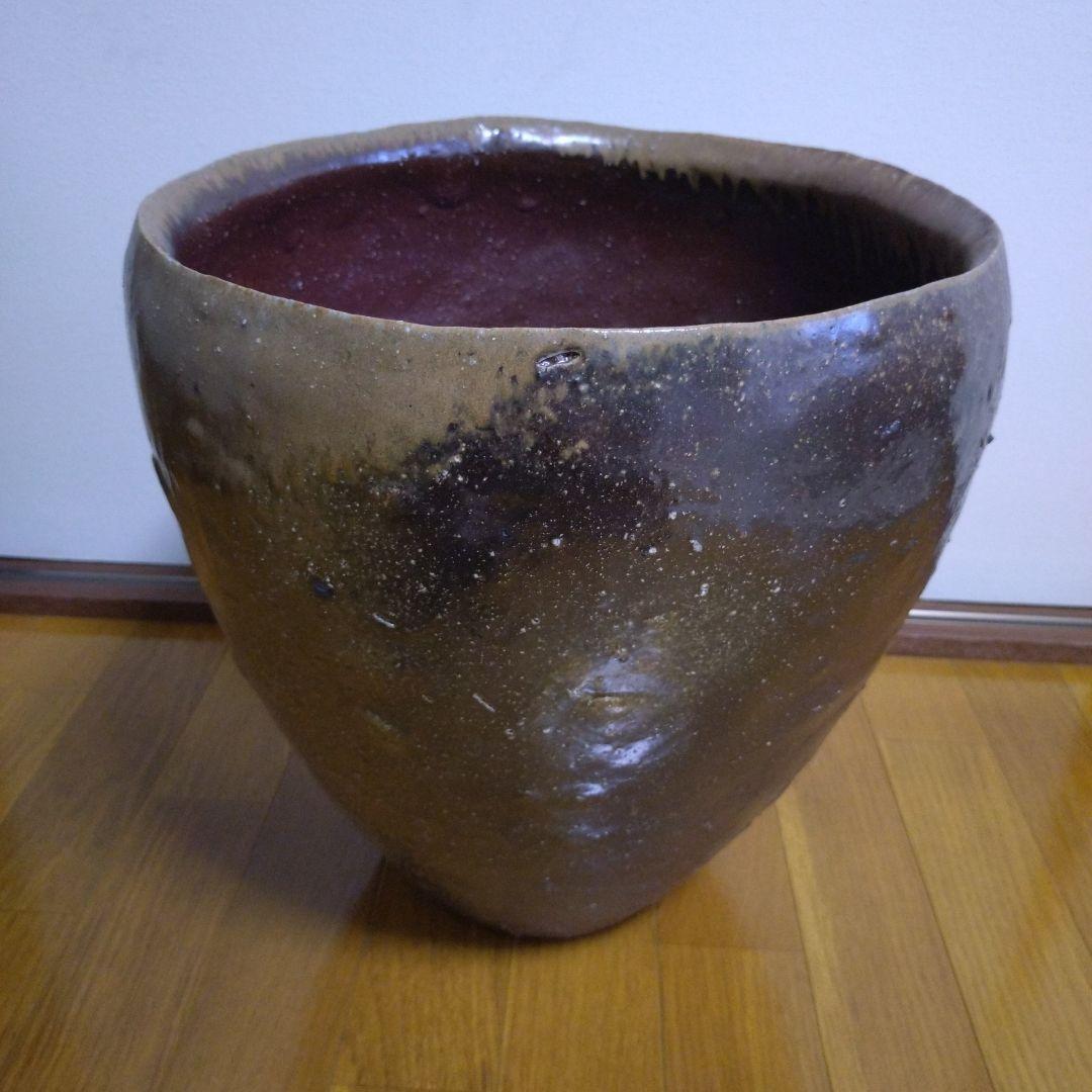 備前焼　大型水瓶・花器