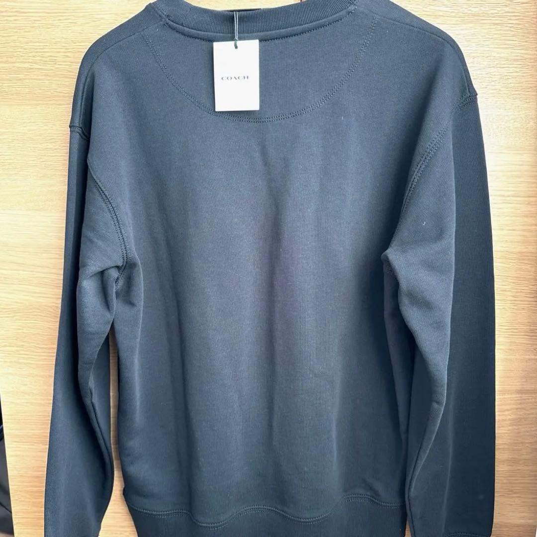 新品未使用タグ付き　coachトレーナー　馬車柄　　　XSサイズ