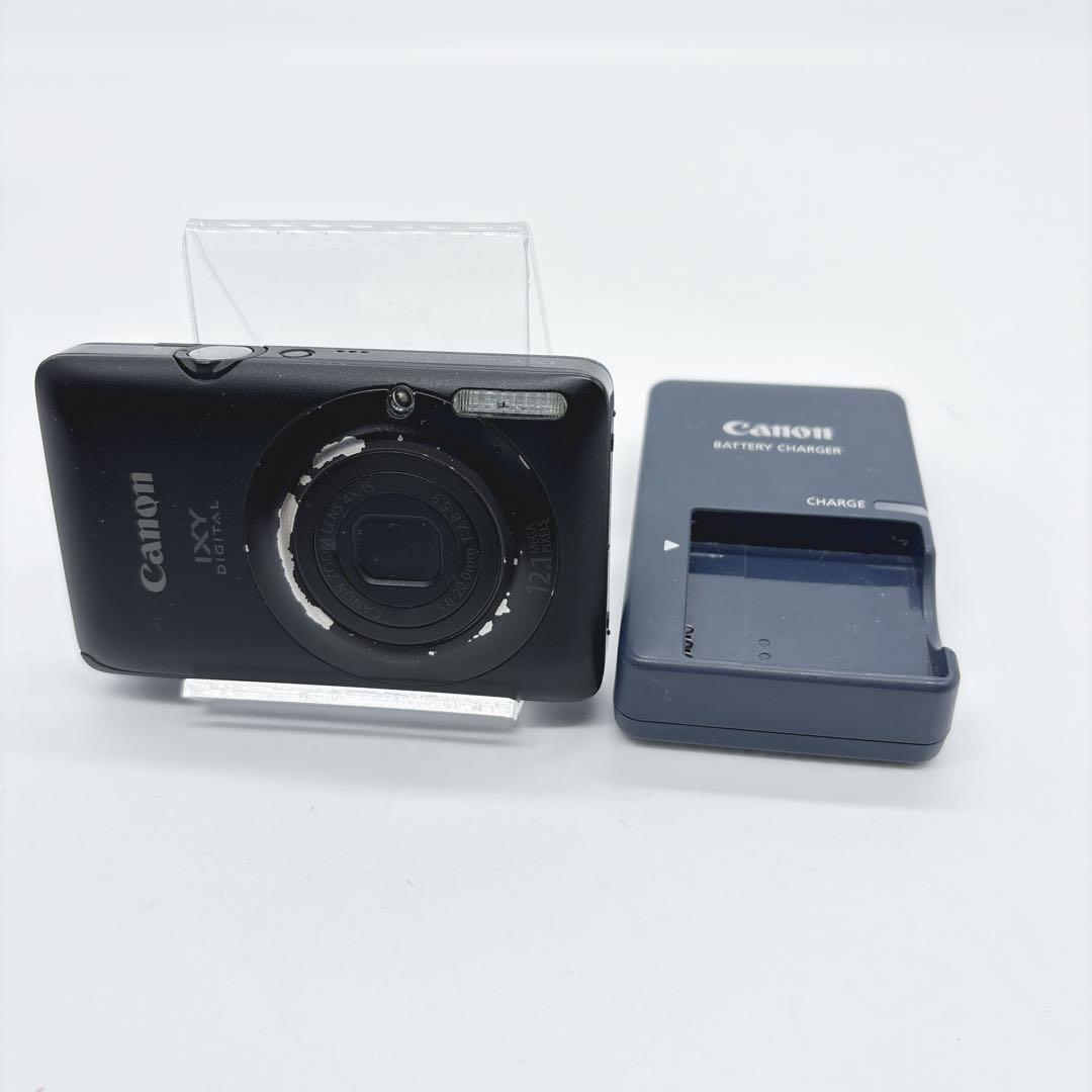 Canon IXY DIGITAL 220 IS デジタルカメラ　ブラック
